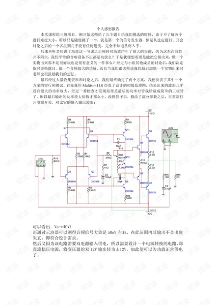 模電實(shí)驗(yàn)功率放大器實(shí)驗(yàn)報(bào)告,模電實(shí)驗(yàn)功率放大器實(shí)驗(yàn)報(bào)告及實(shí)地執(zhí)行考察數(shù)據(jù)分析報(bào)告,持久性方案解析_bundle47.54.15